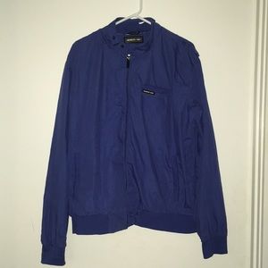 Members Only Blue Iconic Racer Jacket